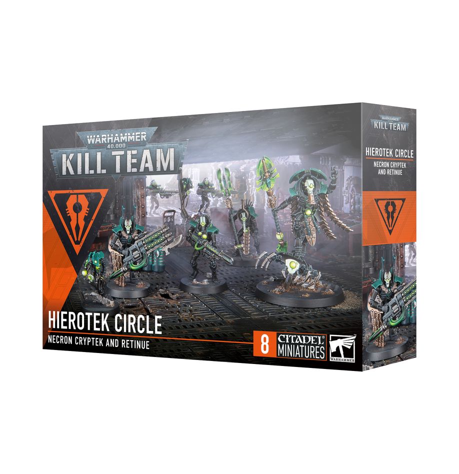 Warhammer 40K: Kill Team Hierotek Circle Necron Cryptek and Retinue